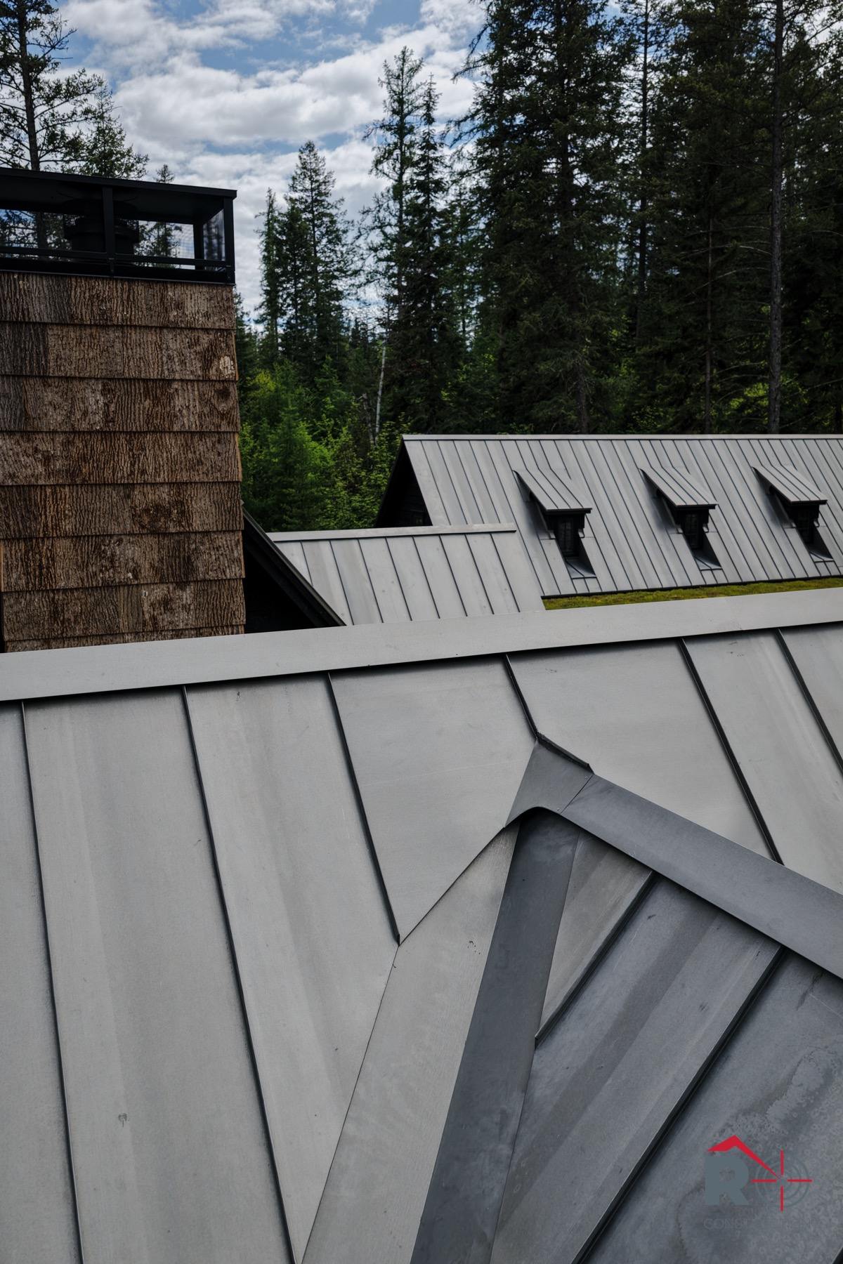 Bonderized weathering unevenly by design