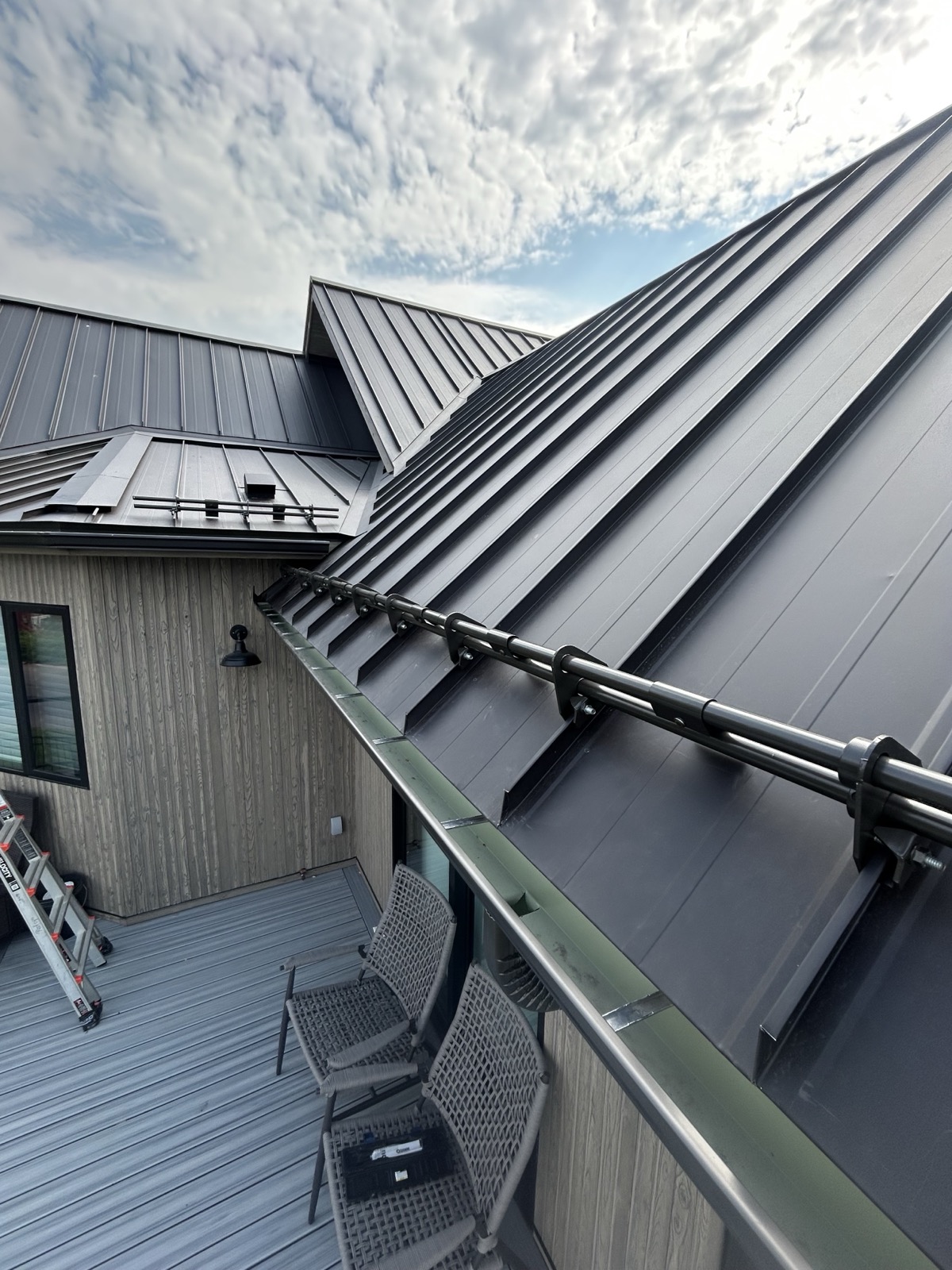 Gable end and rake detail